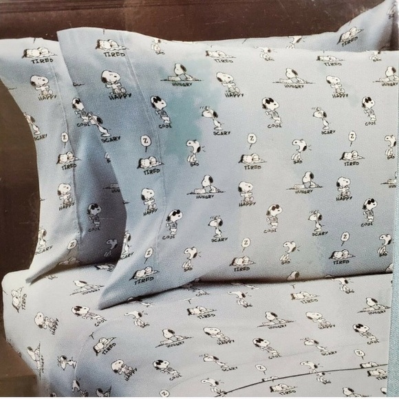 Snoopy peanuts full sheet set - Picture 1 of 7